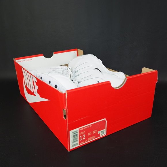 Nike Shox NZ EU Low Mens Running Shoes White Black - Picture 12 of 12